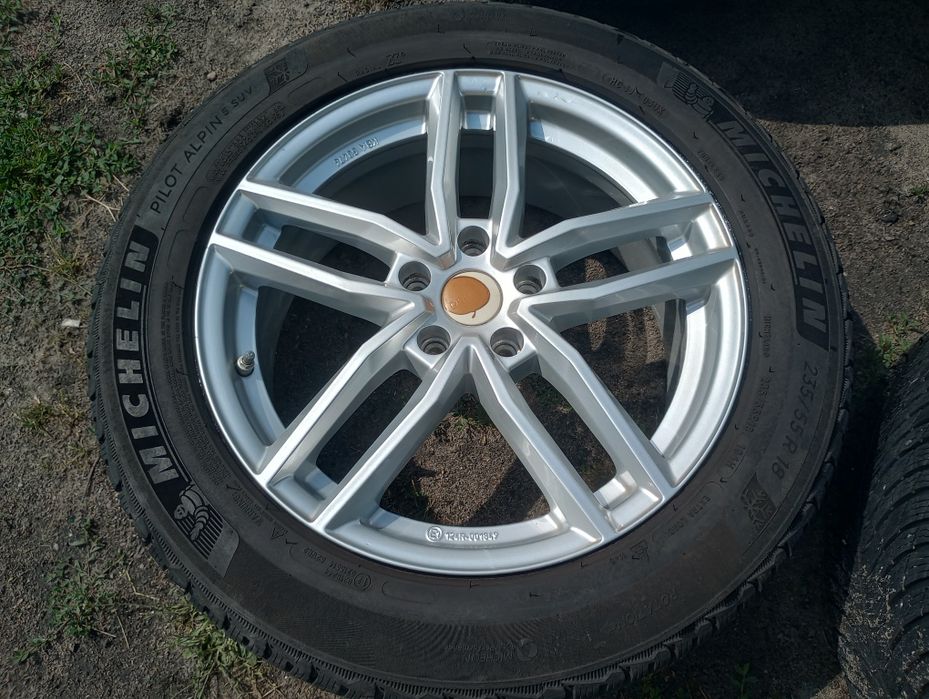 Jak Nowe 18" 5x112 Alufelgi Mercedes Audi Volkswagen Seat Skoda Felgi