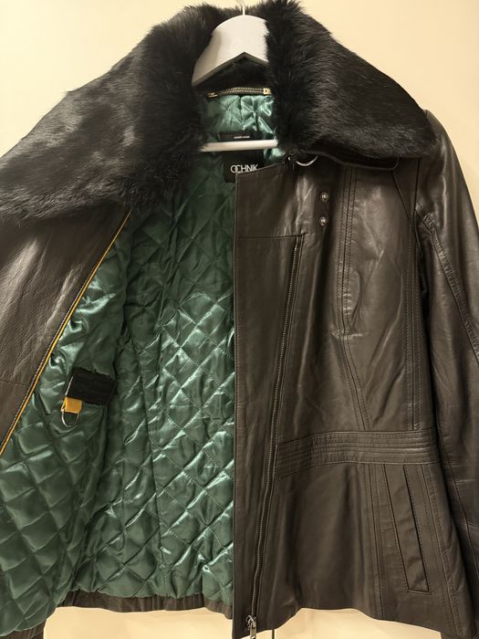 Ochnik skórzana kurtka damska M