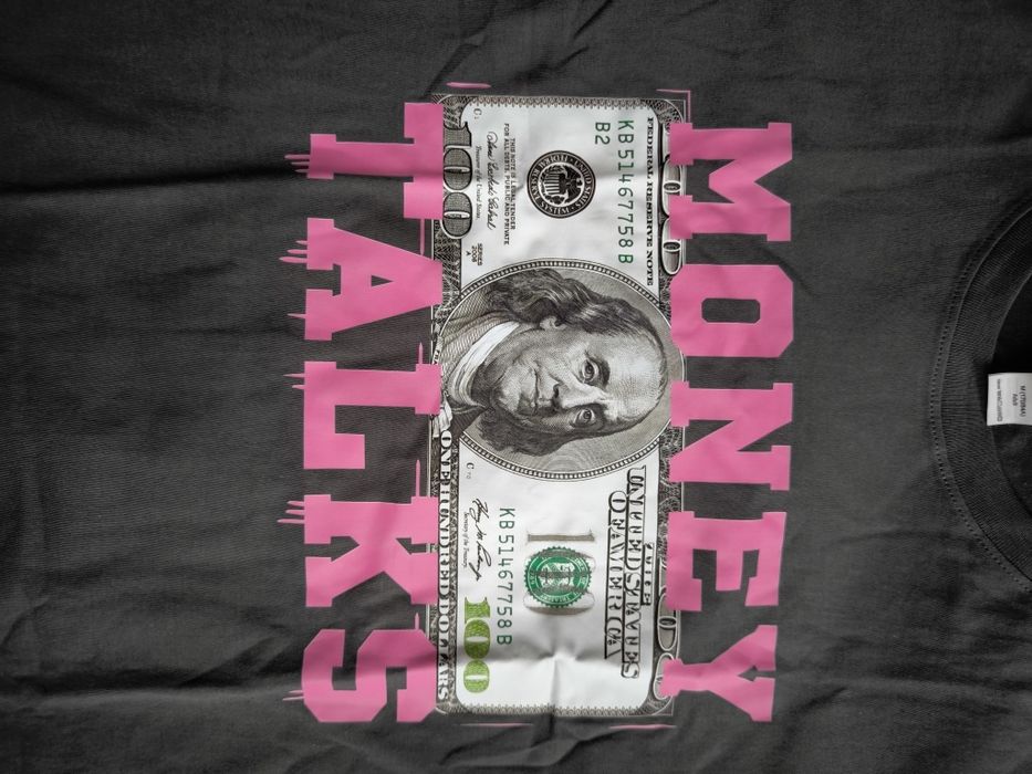 Bluzka w banknoty dolary