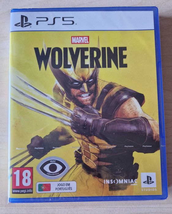 Jogo PS5 Marvel's Wolverine Selado + Brinde