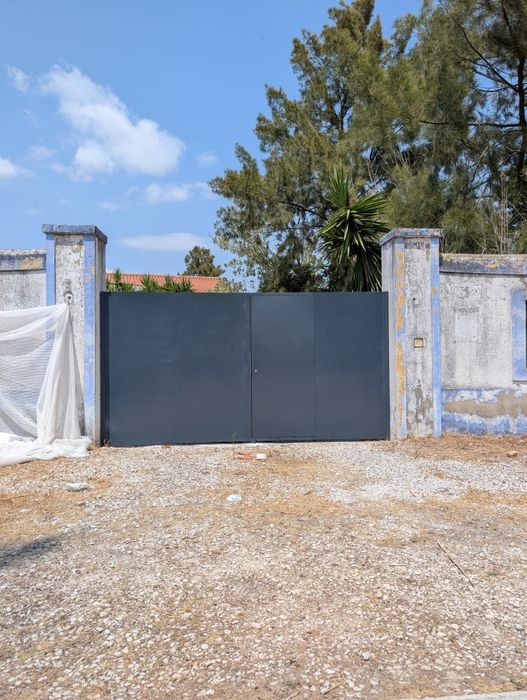 Portão Em Aço galvanizado