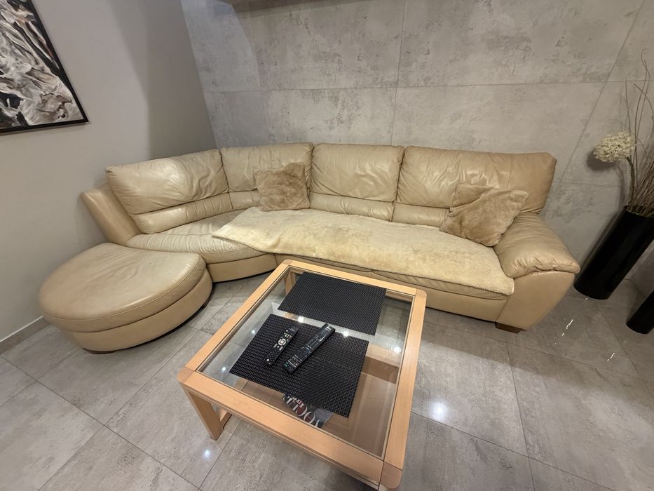 Narożnik skórzany natuzzi