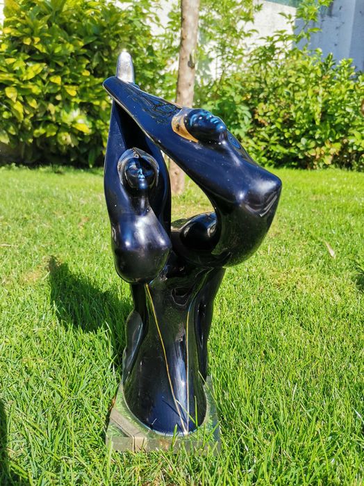 Escultura - porcelana galos