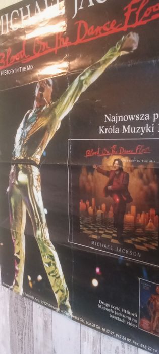 Michael Jackson blood on the dance floor plakat