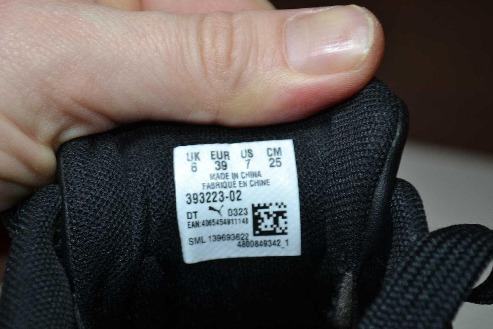 puma slipstream lo 39-40р кроссовки кожаные ботинки оригинал