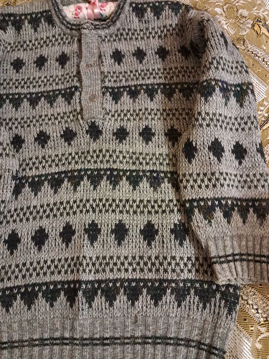 Светр чоловічий 50-54 р. напівшерстяний