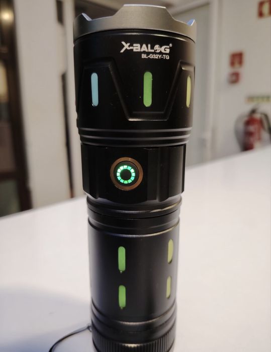 Lanterna zoom 3km potencia maxima