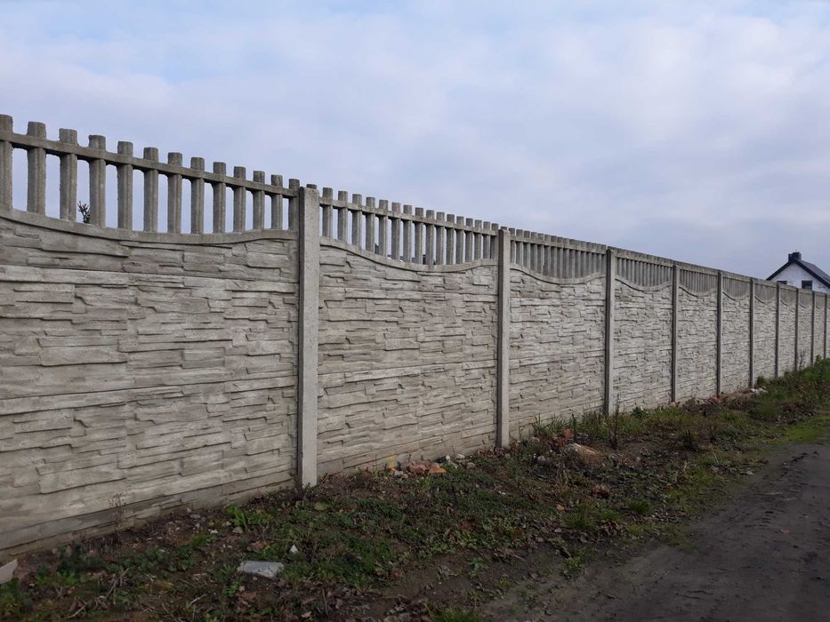 Płot betonowy, Ogrodzenie betonowe Łódź