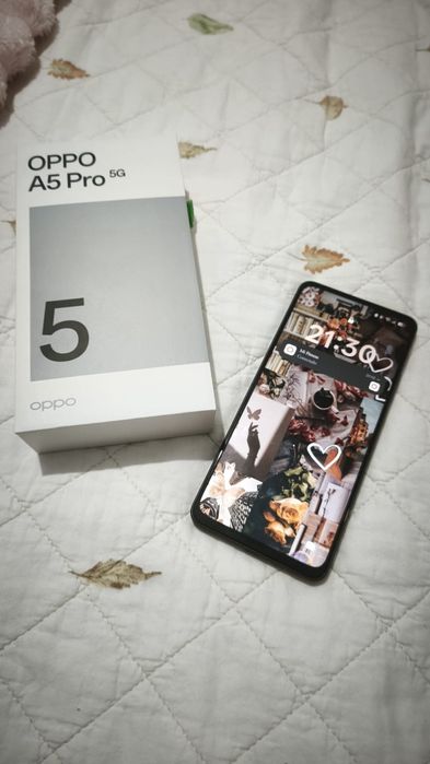 Oppo A5 pro 5G com caixa e cupom fiscal