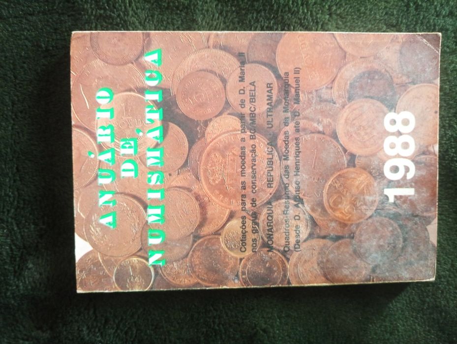 Anuário de Numismática 1988 - Edições Centavo Raro					
Como novo