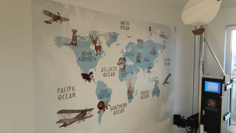 Sprzedam gotową firma zajmującą się drukiem ściennym splashprint.pl