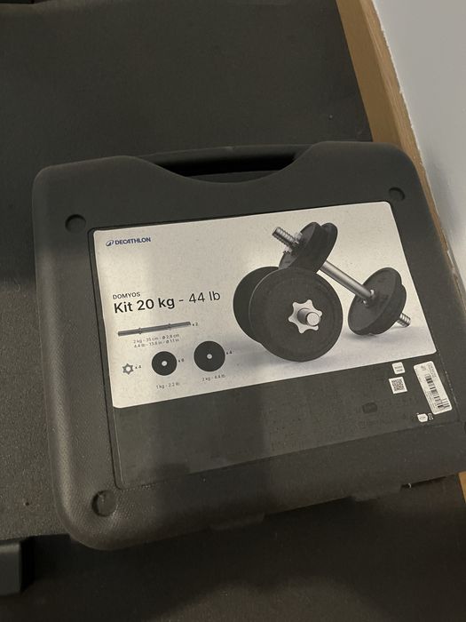 Kit de Halteres DOMYOS 20 kg
