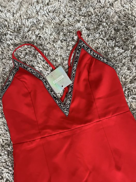 Нова святкова червона сукня Missguided 14,42 розмір L, XL