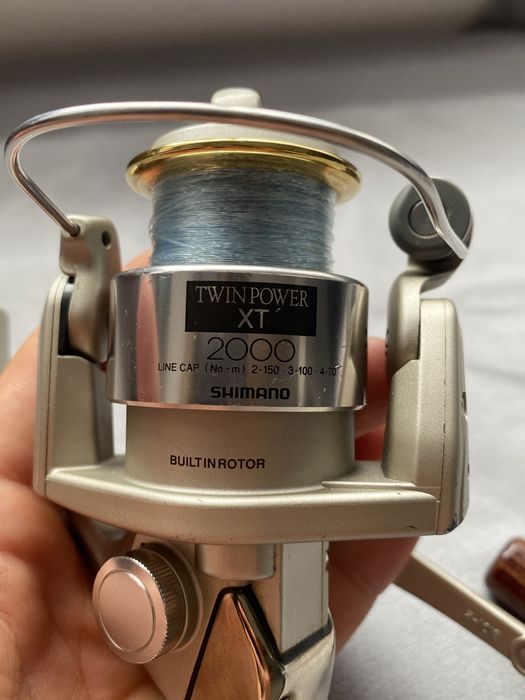 TWIN POWER 　08 2000S Shimano Twin Power Mg - Kołowrotki wędkarskie z przednim hamulcem
