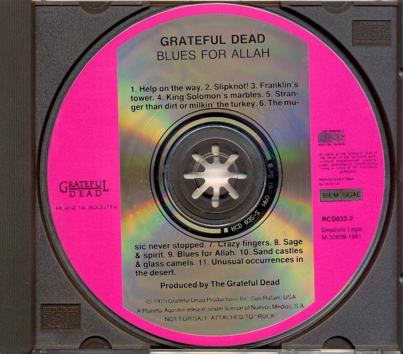 The Grateful Dead -  Blues For Allah424934814348093442