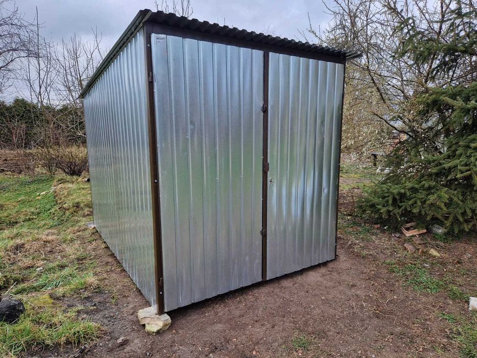 Garaż blaszany 2x3 Blaszak na budowę Garaż Schowek Garaże blaszane!