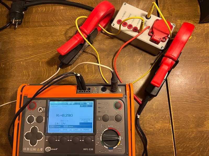 Tester mierników instalacji SONEL METREL i innych