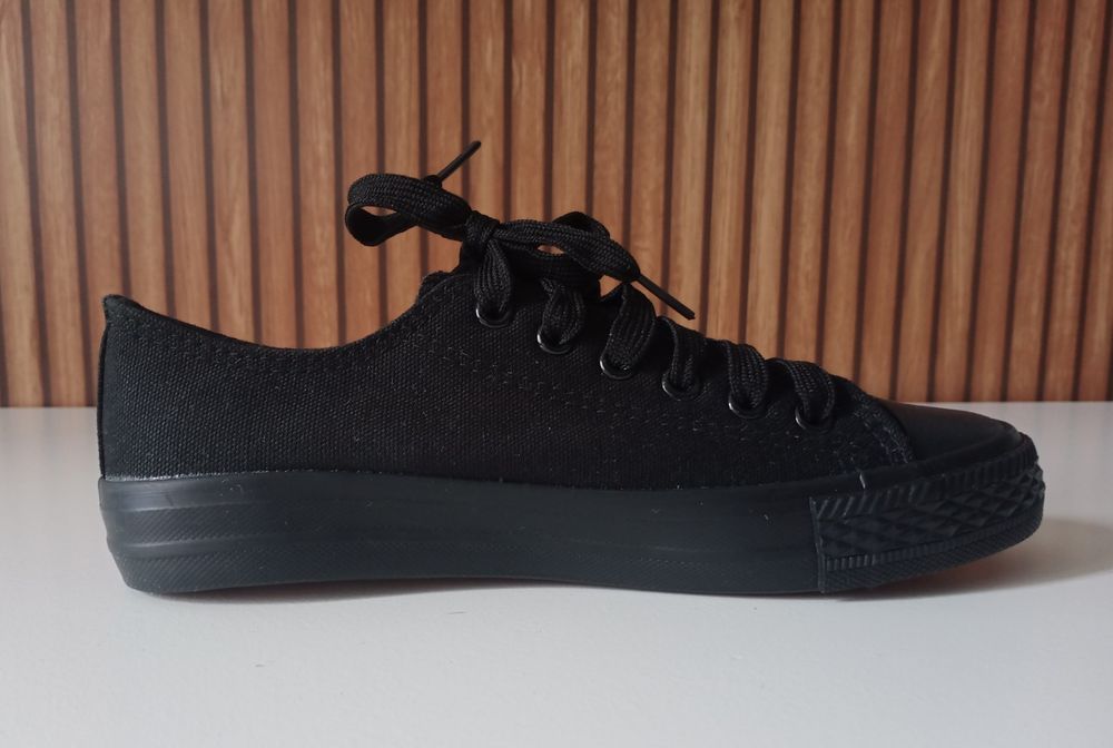 Trampki damskie czarne 37