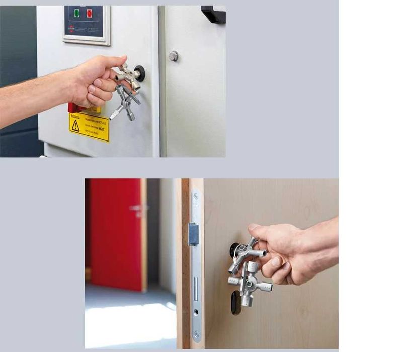 Wielofunkcyjny klucz do szafek grzewczych elektrycznych 10w1