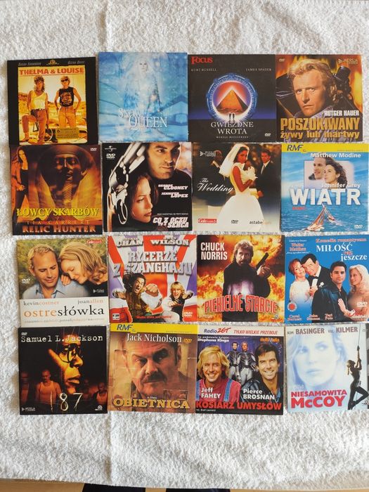 Kolekcja 70 filmów DVD+ gratis