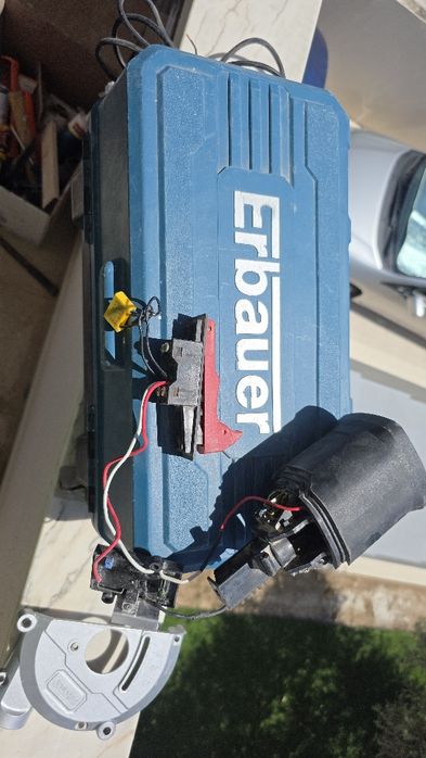 Lote de Peças Erbauer EWC1500 + Mala Rígida Original (Cortador de Roços)