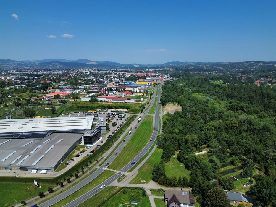 Działka inwestycyjna Nowy Sącz ulica Piłsudskiego - Widok 3