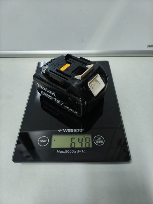 Oryginalna bateria Makita 5.0Ah BL1850B. 

O tym że bateria jest orygi