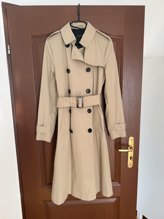 Bawełniany Trencz Massimo Dutti M