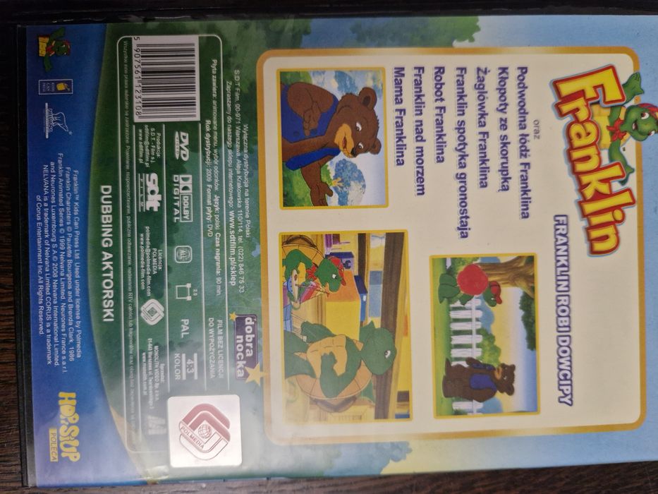 Bajka DVD Franklin robi dowcipy