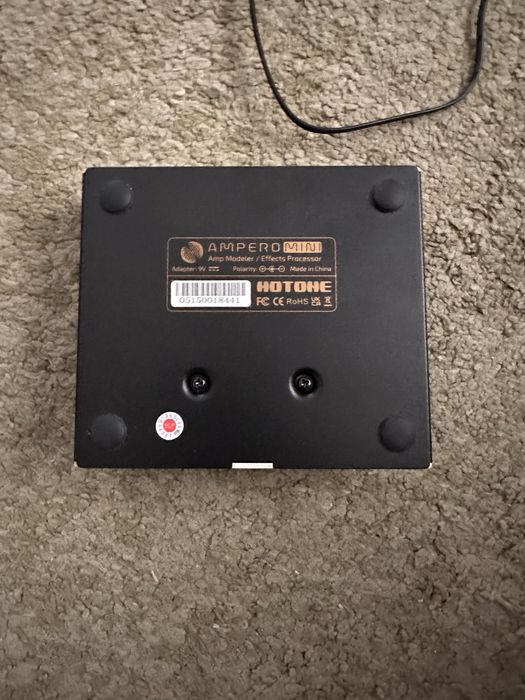 Pedal de guitarra Hotone ampero mini