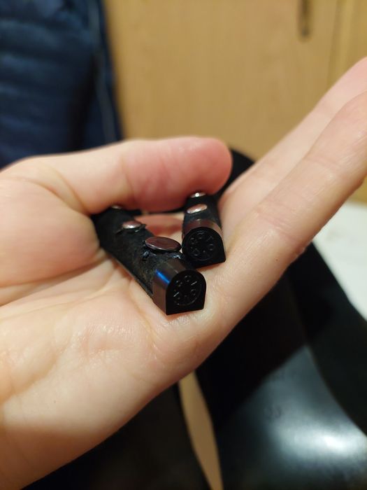 Botki czarne na szpilce zamszowe 38 dżety Eva Minge