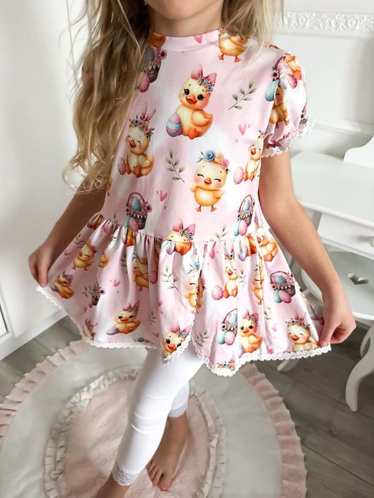 Nowa tunika w kurcaczki la mia handmade 92