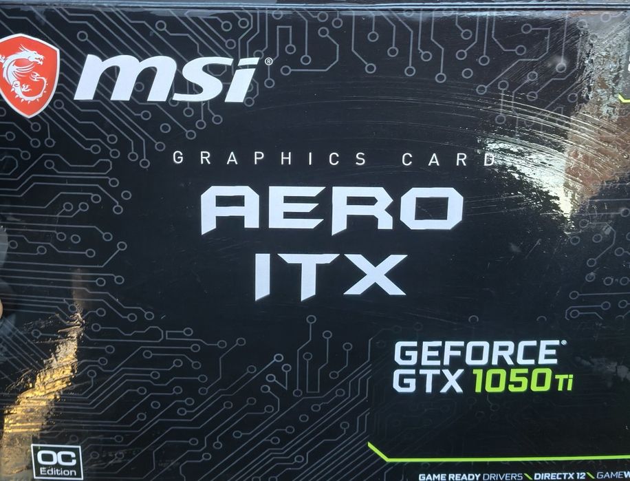 Karta graficzna GE FORCE GTX 1050 TI NOWA