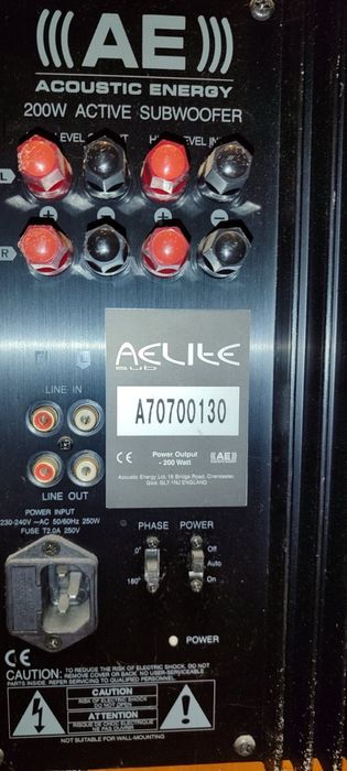 Комплект акустики Acoustic Energy (AE)