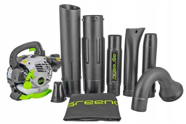 Dmuchawa spalinowa 4w1 odkurzacz rozdrabniacz odśnieżacz 3.8KM 370km/h