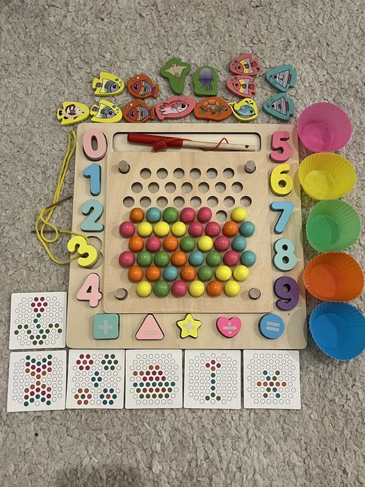 Розвиваюча гра монтесорі Metoo сортер 5 в 1