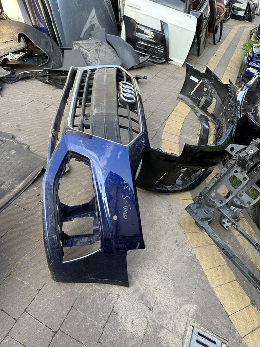 Бампер Audi A4 B9 Рестайлінг 2020-