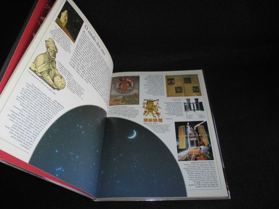 Livro Astronomia Kristen Lippincott Enciclopédia Visual Ciência