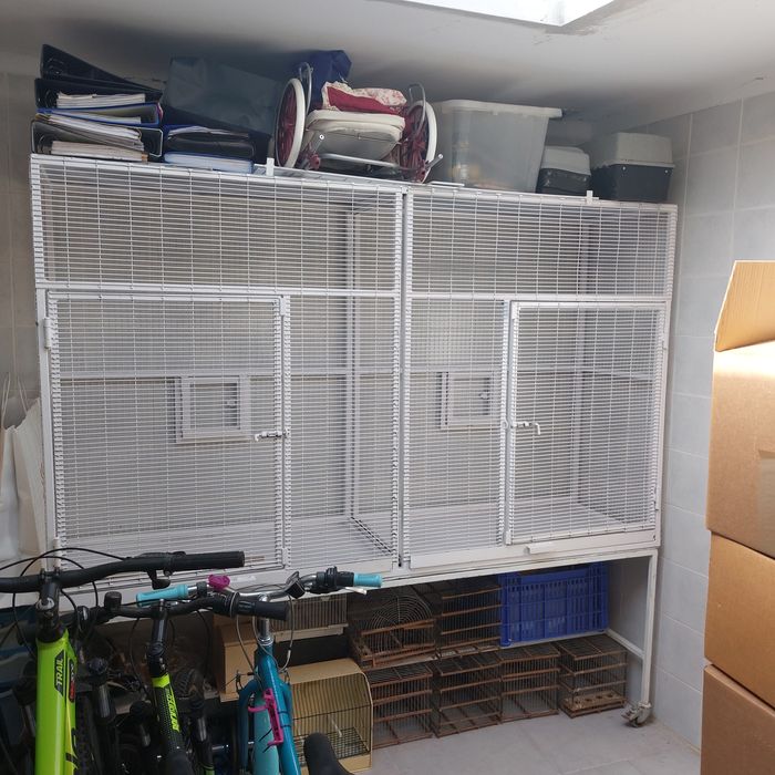 Viveiro, gaiolas para chinchilas etc..