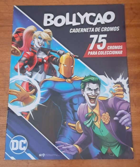 Caderneta cromos Bollycao  DC comics