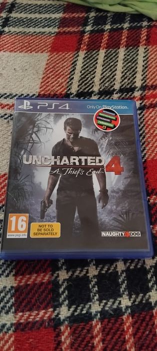Диск игра ps4, ps5  Uncharted 4