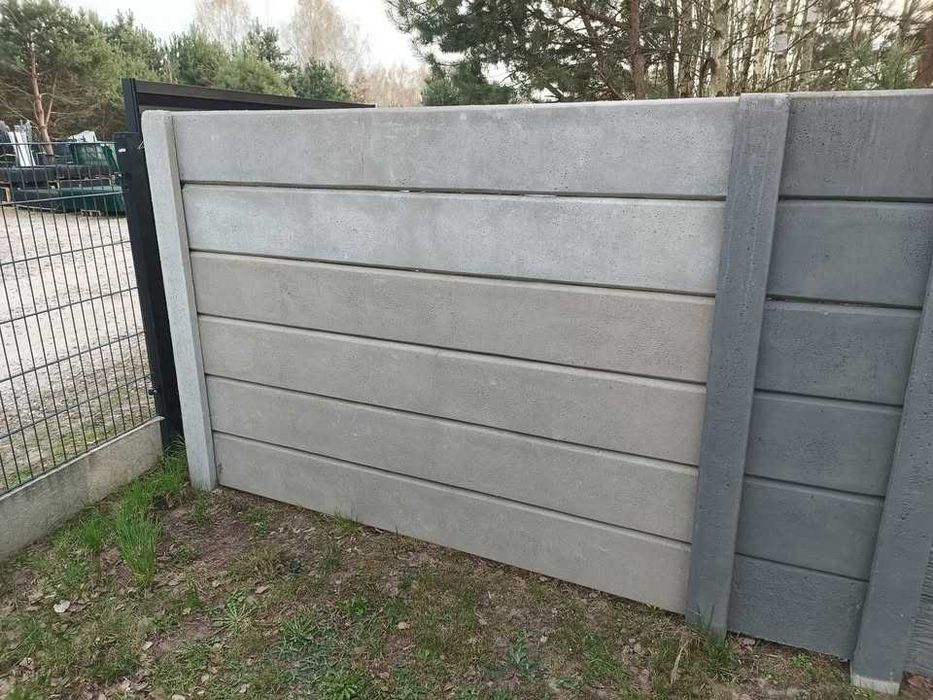 Ogrodzenie betonowe podmurówka