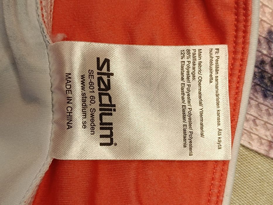 Leginsy r. M białe z grafitowymi wzorami