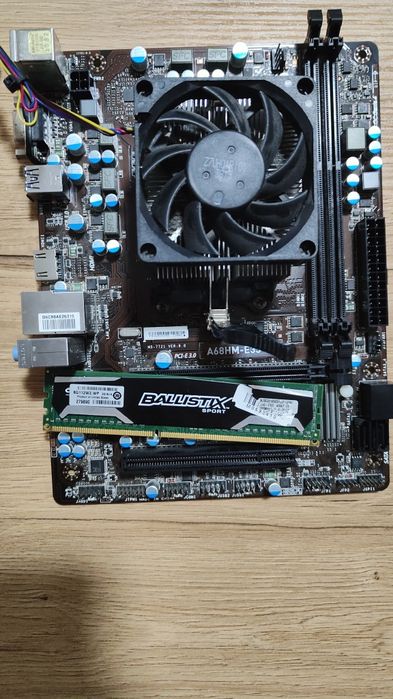 Płyta główna + procesor + Ram