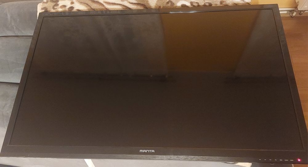 Telewizor 46 cali - na części - włącza się + monitor -  szczegóły opis