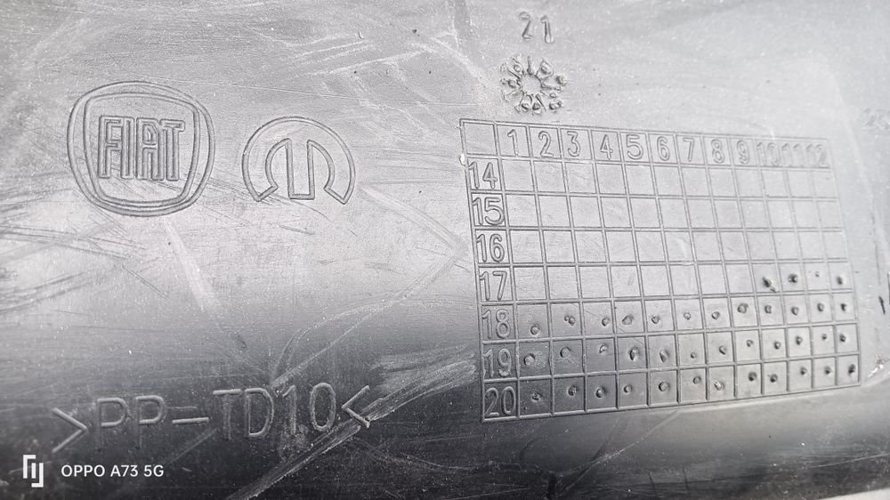 Parachoques Fiat tipo para choques 2018