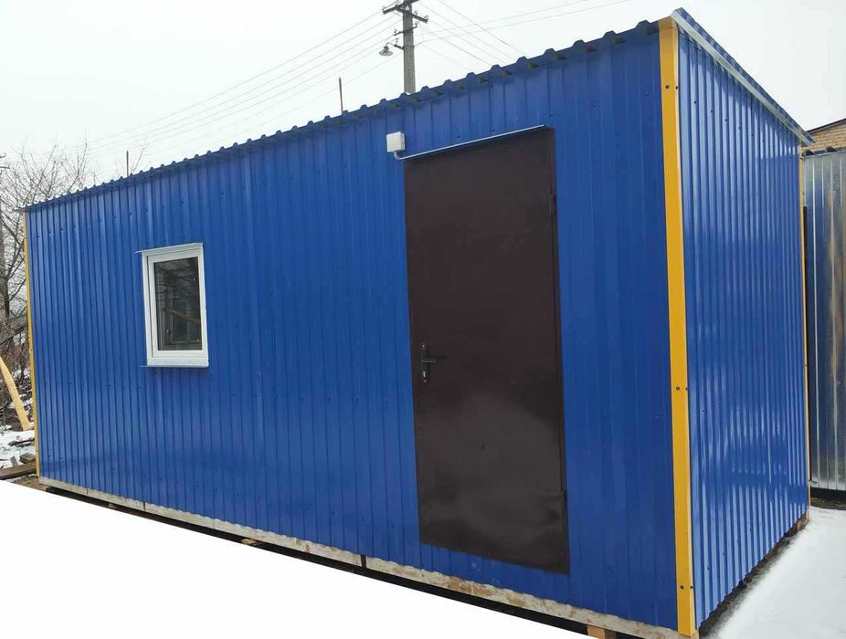 Дачний будиночок, вагончик, побутівка.