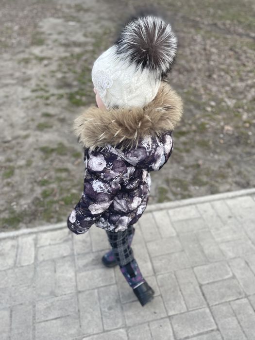 Комбінезон зимовий на дівчинку 104-110-116,кіко kiko,пуховик