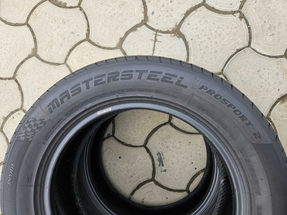 Шини 205/60 R16 Mastersteel 90$/2шт. літня резина