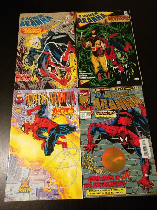Homem-Aranha (1-9) + 4 edições especiais